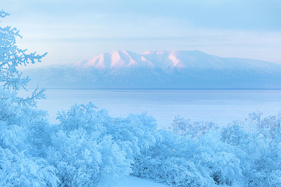 Mount Susitna Winter Puzzle Photograph by Scott Slone