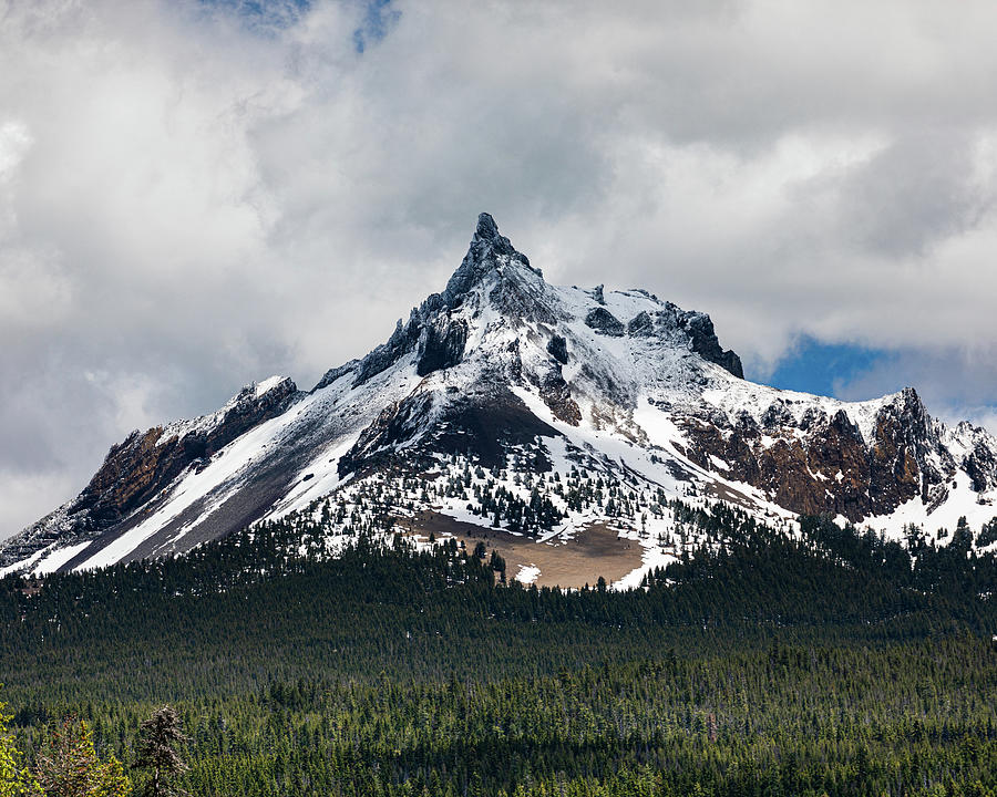 Mountain Photograph - Mount Thielsen by John Heywood Mountain Photograph - Mount Thielsen by John Heywood
