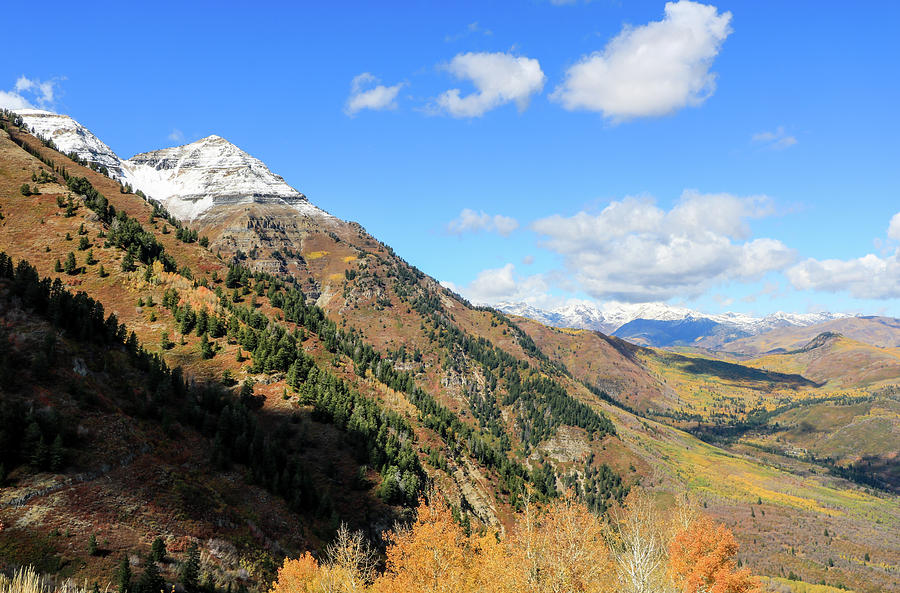 Mount Timpanogos and Valley 1 Photograph by Dawn Richards