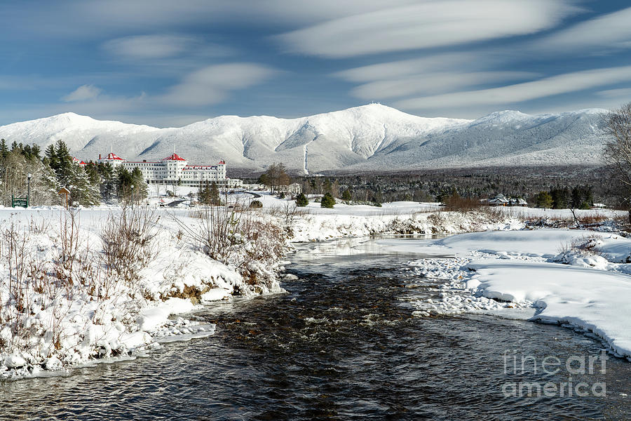 Mount Washington Hotel - Lenticular Clouds Photograph by Craig Shaknis
