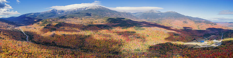 Mount Washington Panorama  Photograph by John Rowe