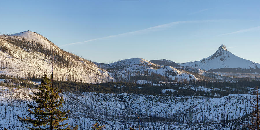 Mountain Photograph - Mount Washinton Panorama by Belinda Greb