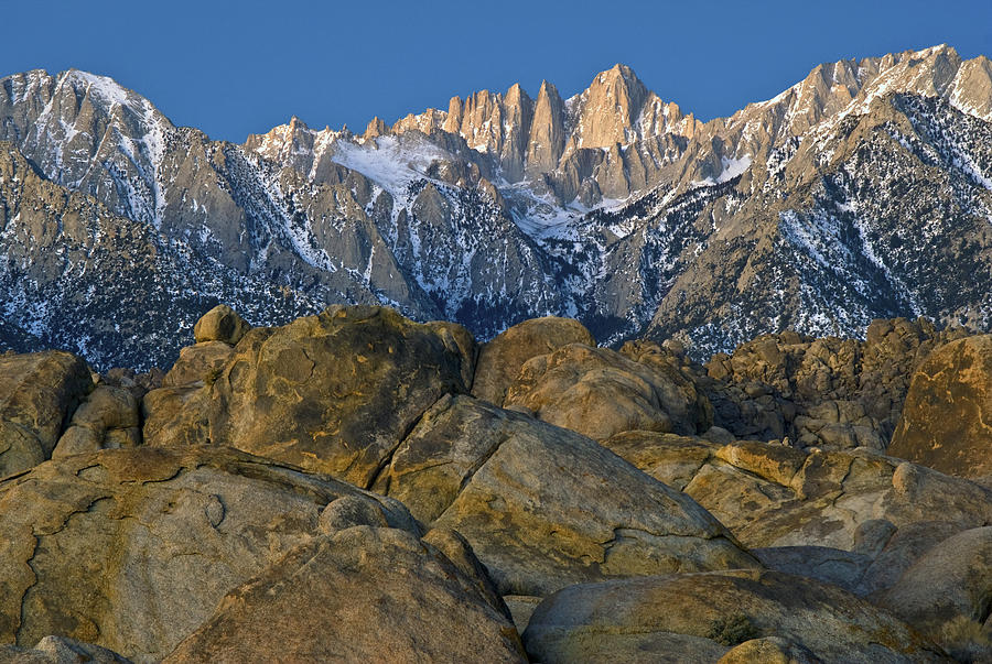 Mount Whitney in Early Morning Photograph by CampPhoto