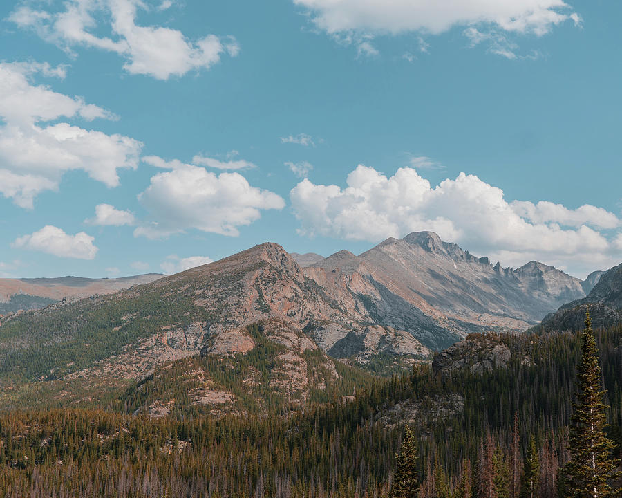 Mountain at Rocky Mountain National Forest 2 Photograph by Tyler Sinden ...