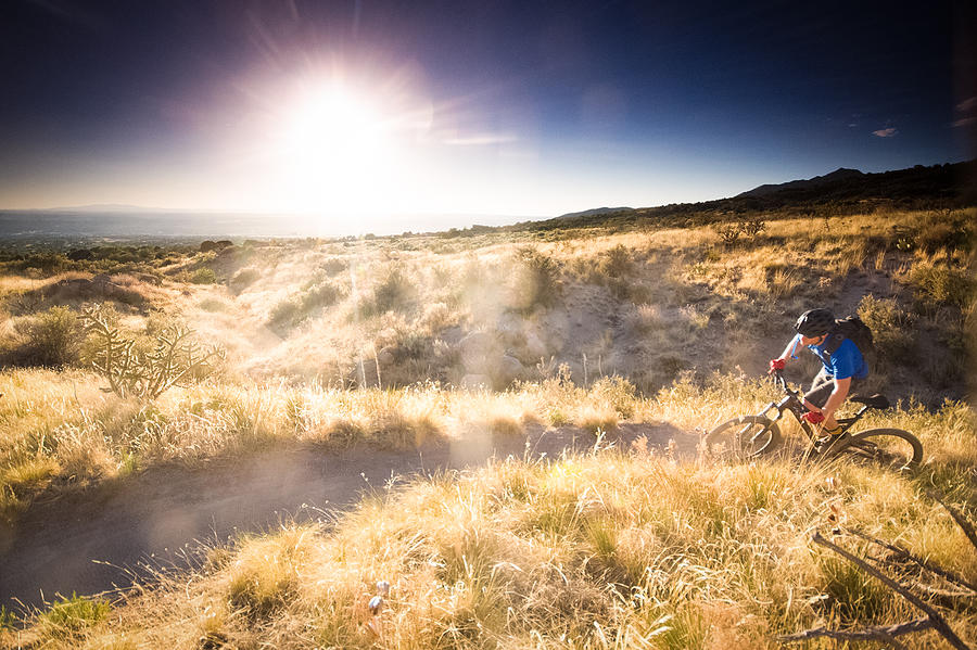 Mountain Biking Sunshine! Photograph by Amygdala_imagery