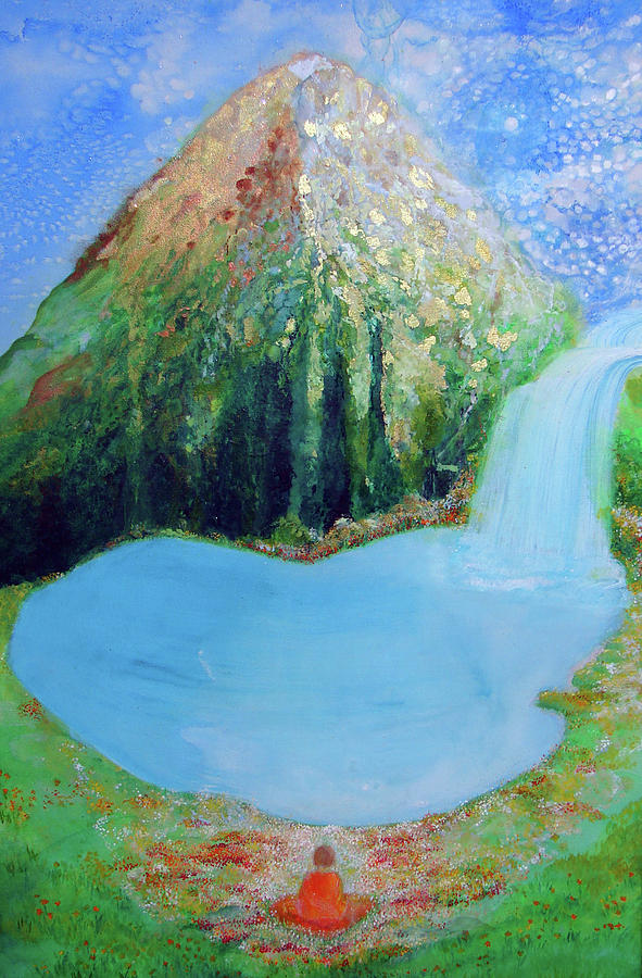 Mountain Blessings Painting by Ashleigh Dyan Bayer