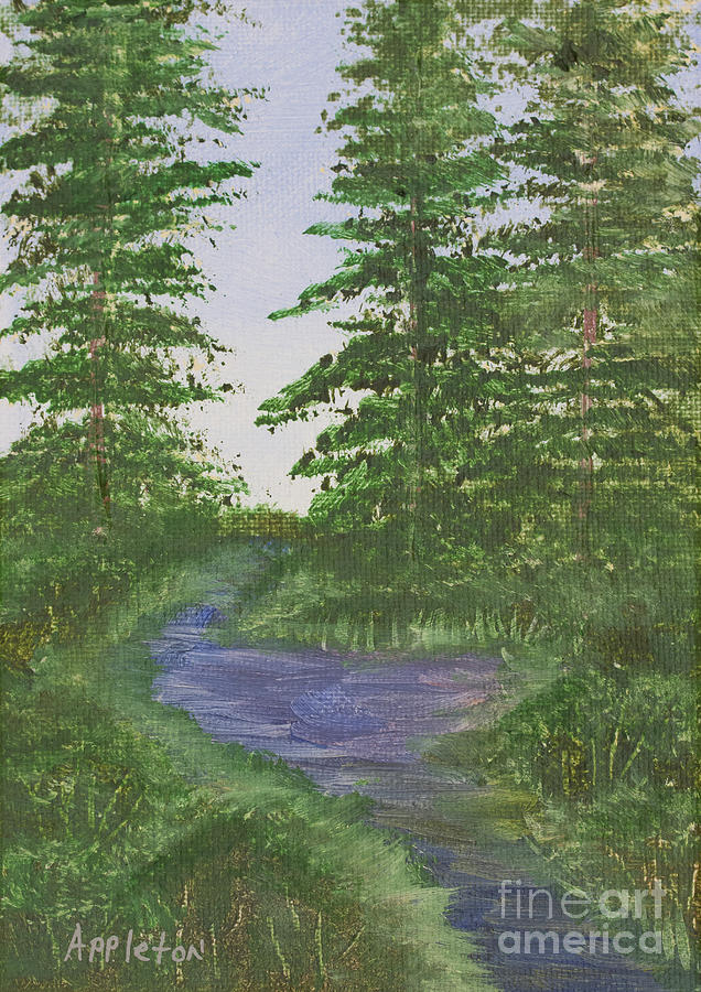 Mountain Brook Painting by Norma Appleton