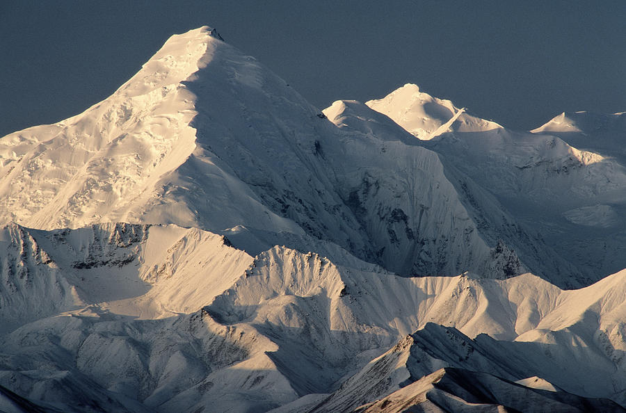 Mountain Brooks With Sunlight At Denali National Park In Alaska Photograph by Michael Melford