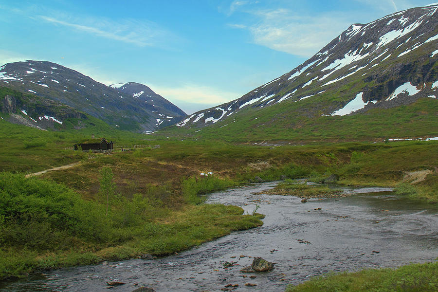 Mountain Cabin in Norway Photograph by Matthew DeGrushe