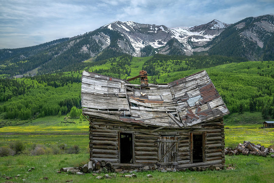 Mountain Cabin Photograph by John Wilbur Mountain Cabin Photograph by John Wilbur
