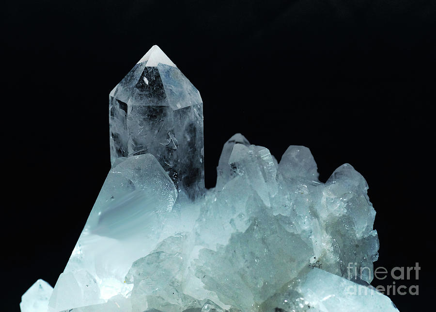 Mountain Crystals 1 Photograph by Rudi Prott