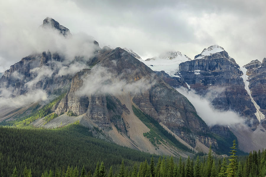 Banff National Park Photograph - Mountain Drama by Dan Sproul