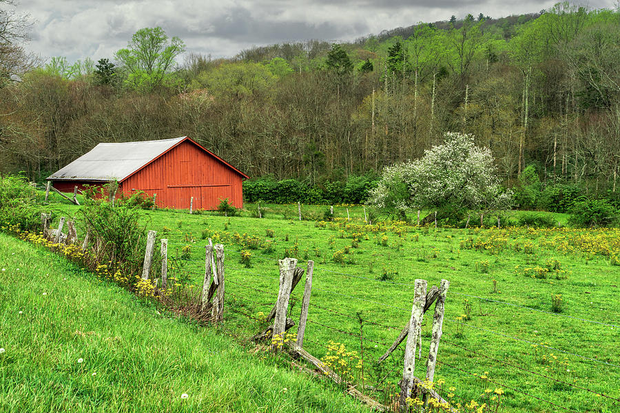 Mountain Farm Photograph by Jim Miller