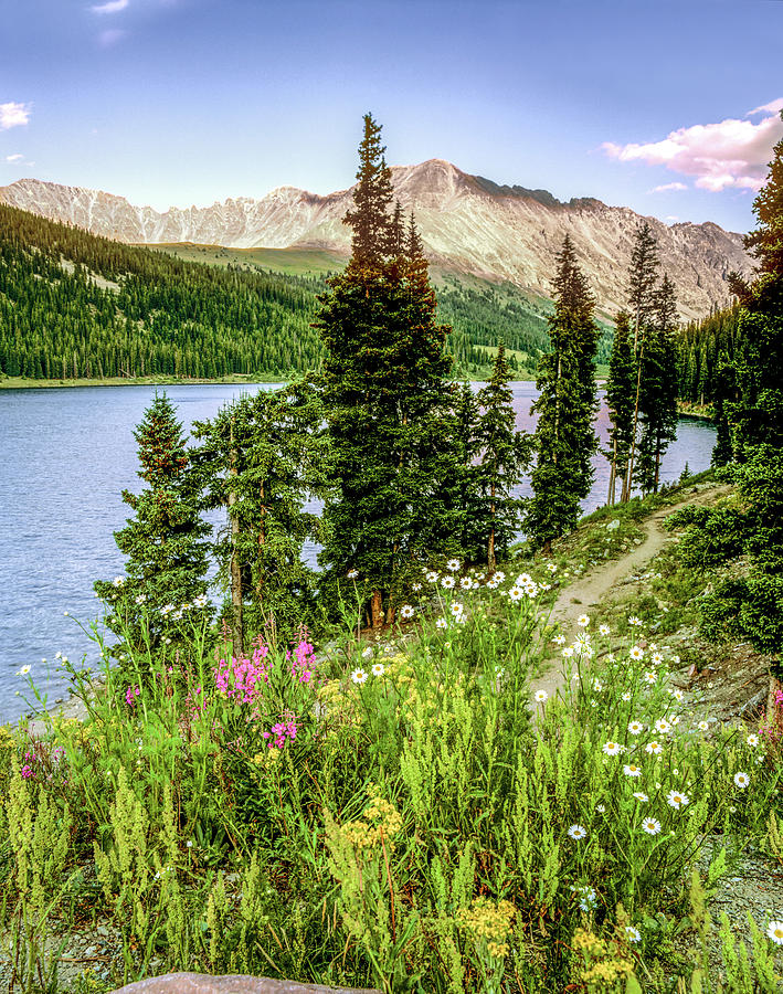 Mountain Lake  Photograph by Randy Bradley