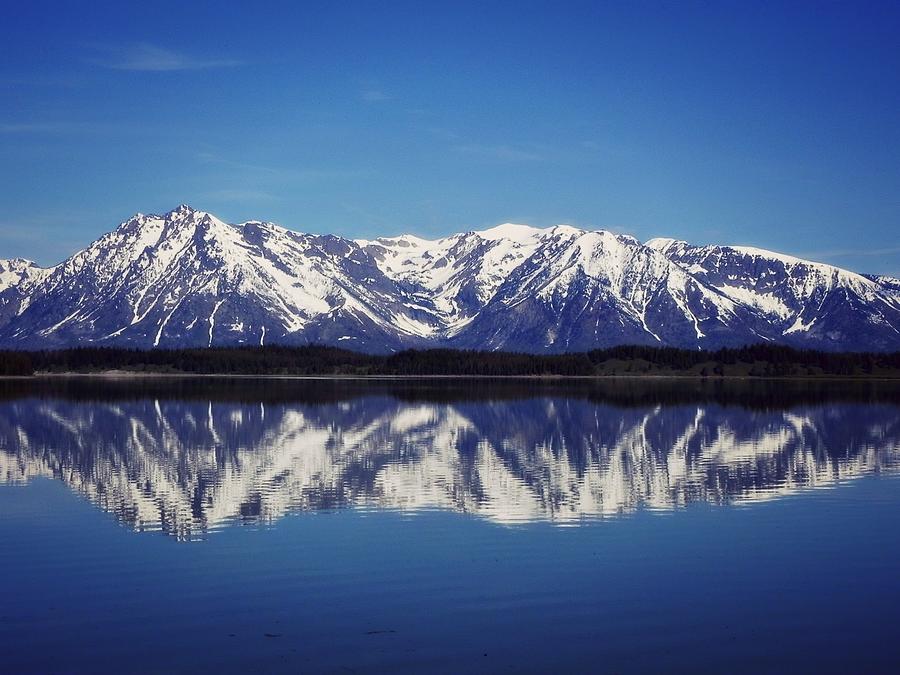 Mountain Lake View Photograph by Amanda R Wright