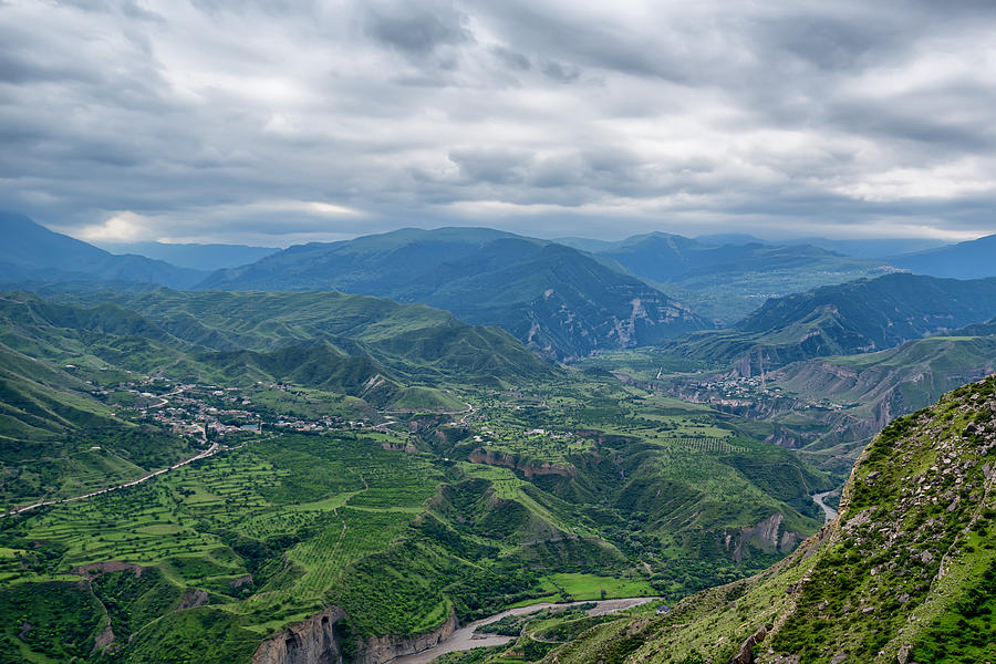 Mountain landscape in Dagestan Photograph by Oskanov