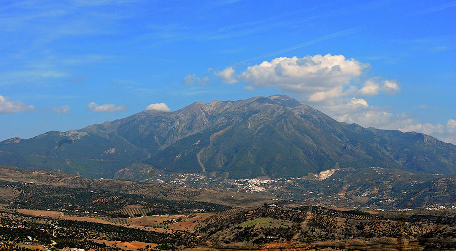 Mountain landscape in Spain Photograph by Severija Kirilovaite