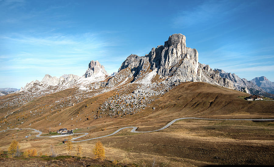 Mountain landscape of the picturesque Italian Dolomites Photograph by Michalakis Ppalis