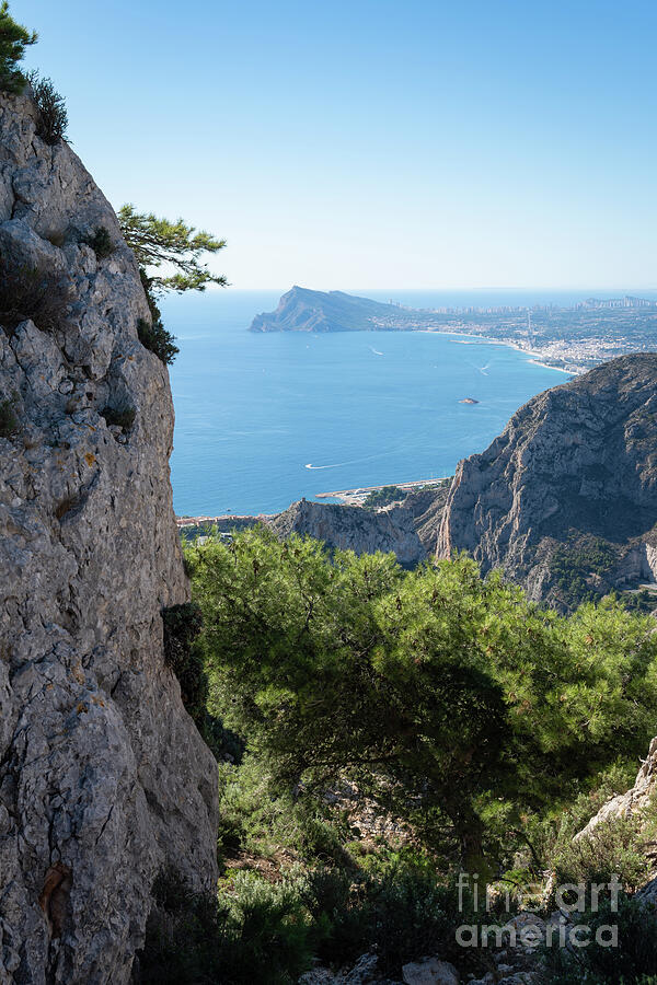 Mountain Landscape On The Mediterranean Coast Photograph