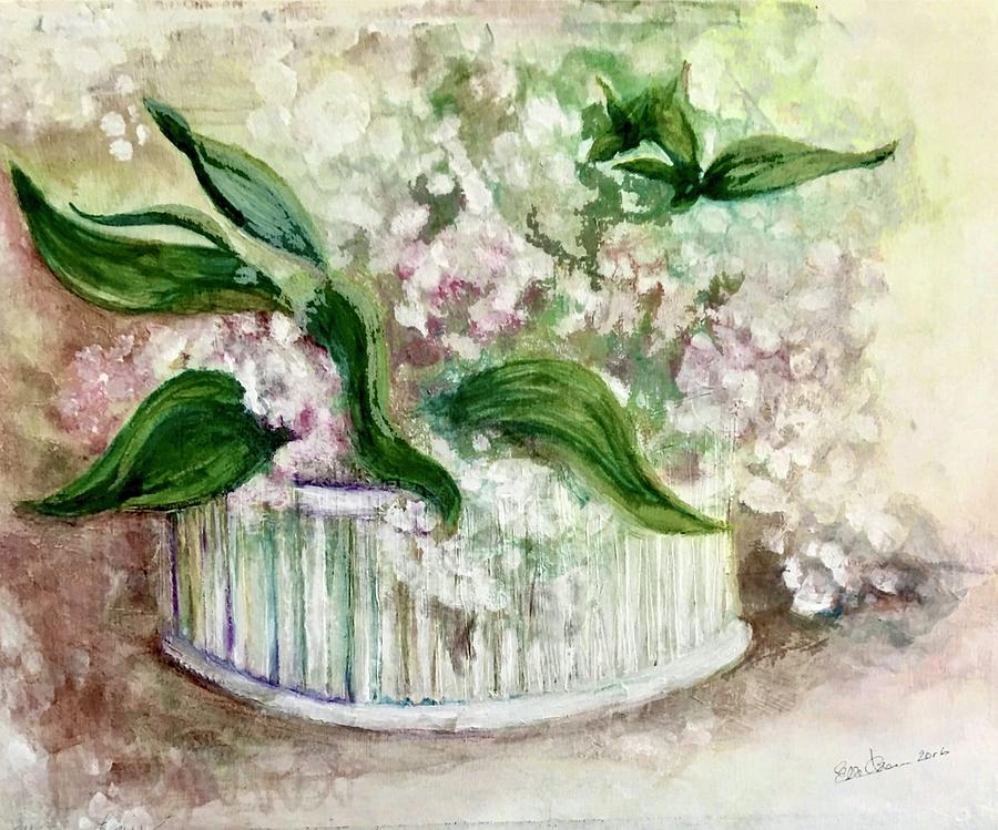 Mountain Laurel Painting by Elle Smith Fagan