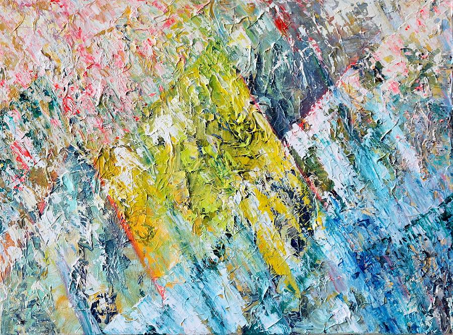 Abstract Painting - Mountain Light by Jackie Ryan