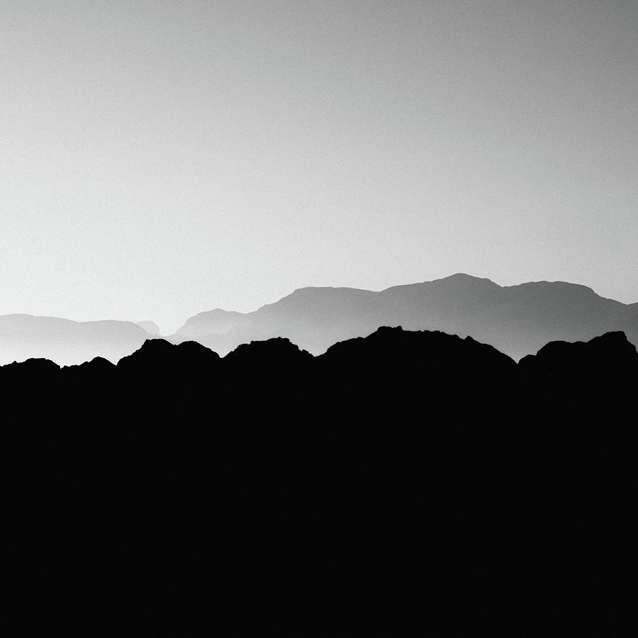 Mountain lines II Photograph by George Vlachos