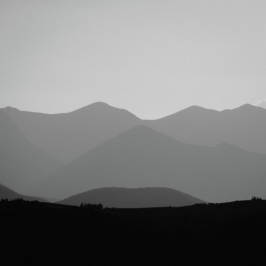 Mountain lines IV Photograph by George Vlachos
