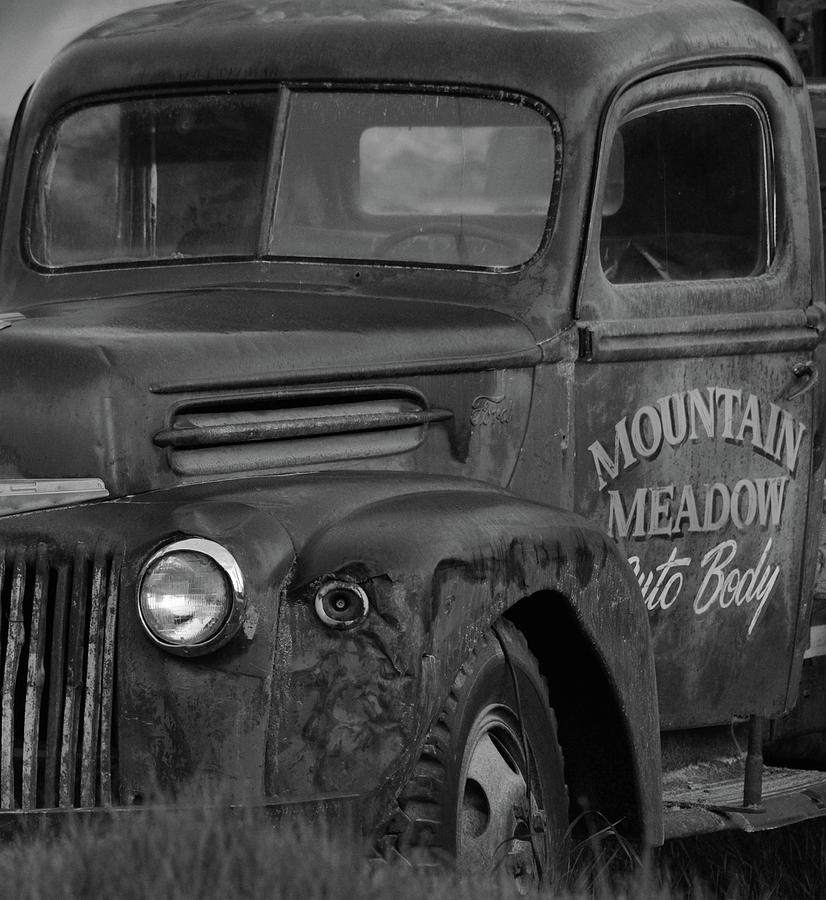 Mountain Meadows Truck Photograph