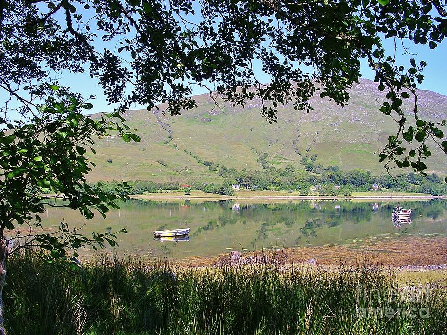 Mountain Mirror - Loch Linnhe, Scotland UK Photograph by Lesley Evered