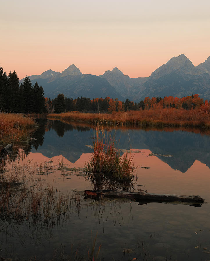Mountain Morning Reflection Schwabachers Landing Photograph by Dan Sproul