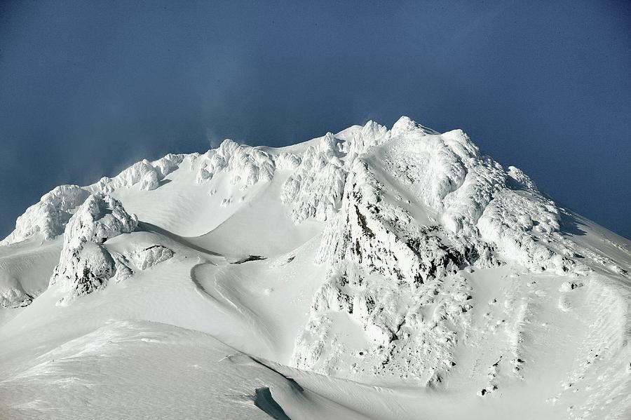 Mountain Peaks Snow Blanket   Photograph by Ian McAdie
