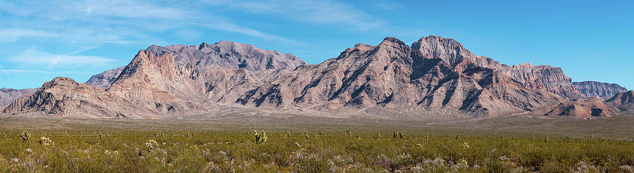 Mountain Range in the Beaver Dam Wash National Conservation Area