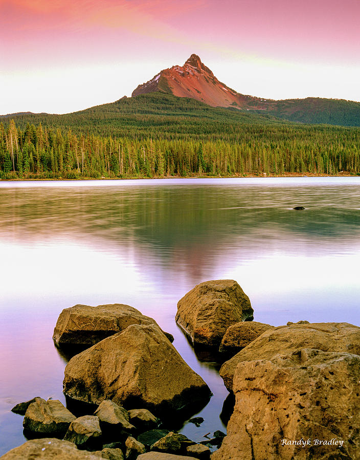 Mountain Reflection  Photograph by Randy Bradley