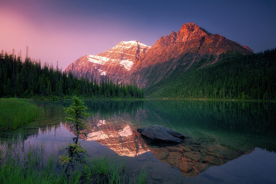 Mountain Reflections #4 Photograph by Henry w Liu