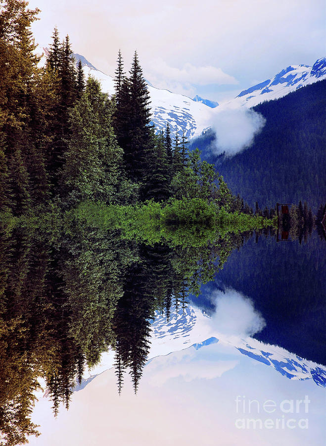 Mountain Reflections  Photograph by Elaine Manley