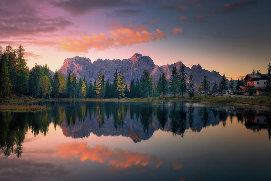 Mountain Reflections Photograph by Henry w Liu