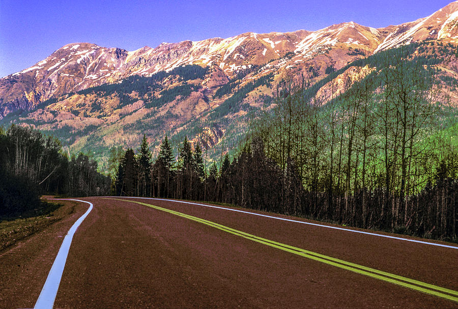 Mountain Road Through the Rockies Photograph by Randy Bradley