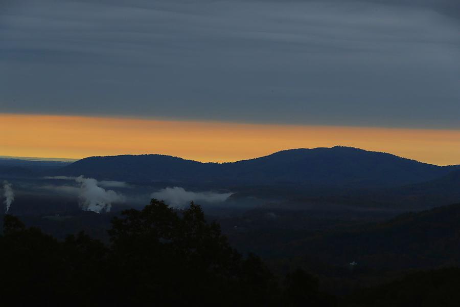 Mountain Scene In The Blue Ridge Mountains Of Virginia 125 Photograph