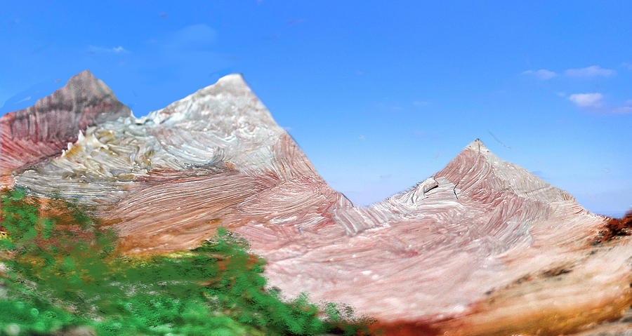 Mountain Serendipity Digital Art by Roger Swezey
