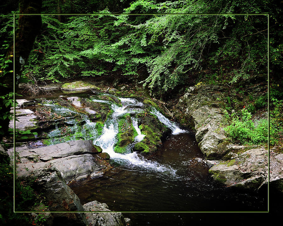 Mountain Stream Cascade B Photograph By Robert A Clayton