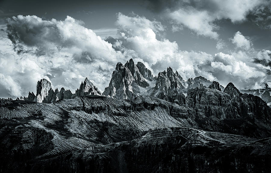 Mountain Towers Photograph by Andrew Matwijec