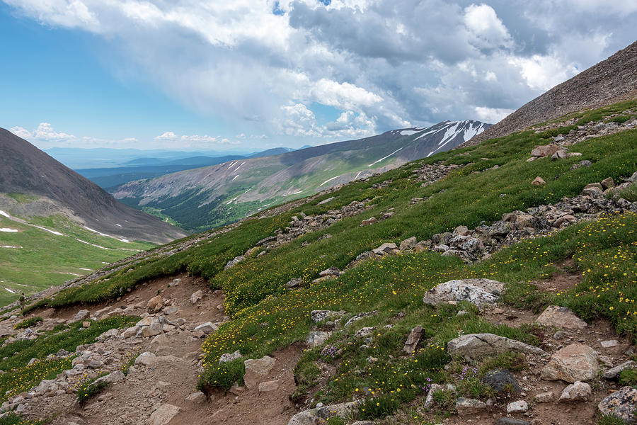 Mountain Valley View Photograph by Nathan Wasylewski