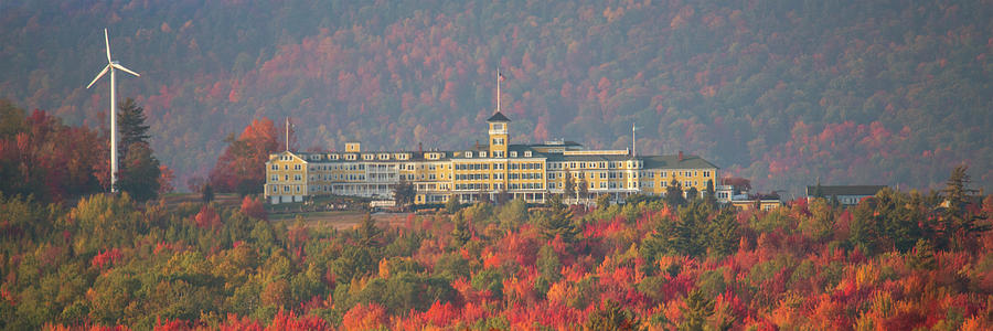 Mountain View Grand Autumn Pano Photograph by White Mountain Images