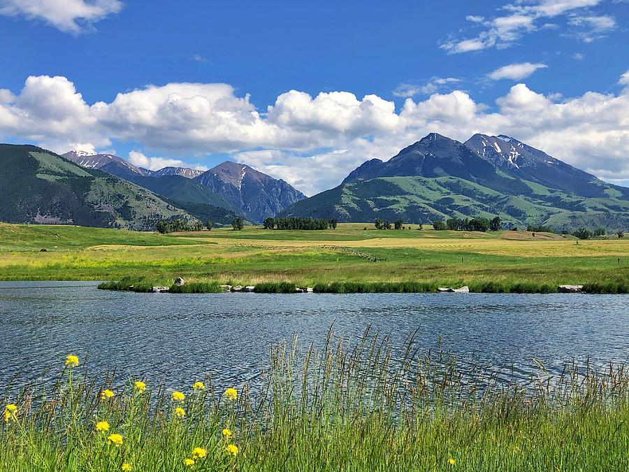 Mountain View in Emigrant Montana Photograph by David Knowles Pixels