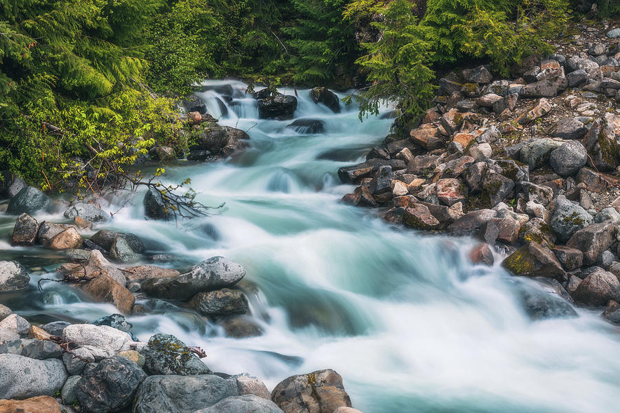 Mountain Waterfall Photograph by Chris McKenna