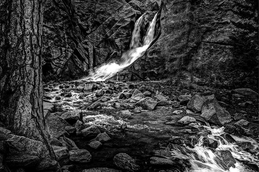 Mountain Waterfall Photograph by Michael Ciskowski