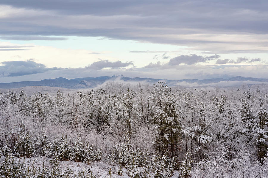 Mountain Winter Morning Photograph