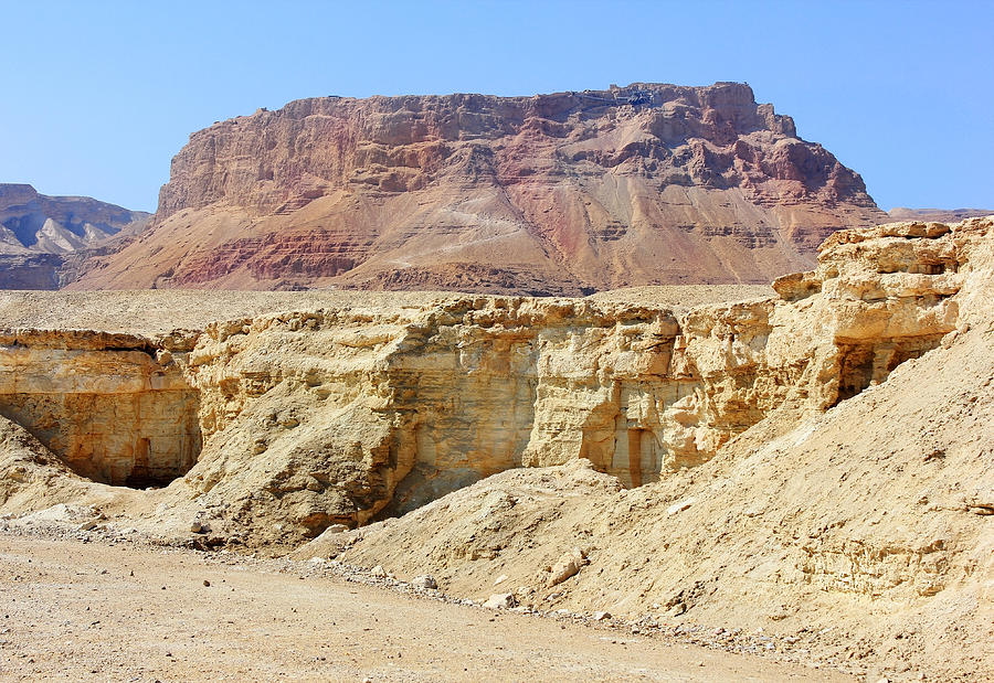 mountainous Judean Desert near the Dead Sea, Israel Photograph by Irisphoto2