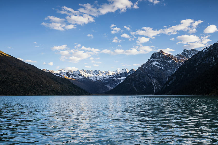 Mountains and a lake Photograph by Janusz Kolondra - Fine Art America