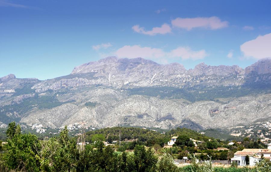 Mountains At Altea Photograph by John Hughes - Fine Art America